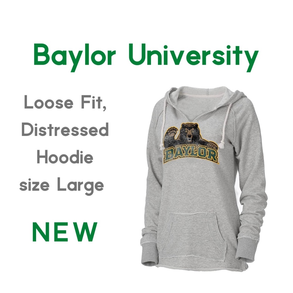 Baylor NCAA BU Ouray French Terry Hoodie Large